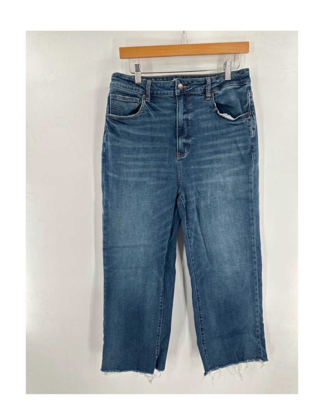 Oliver Logan Aberdeen Wide Leg Crop Jeans 33